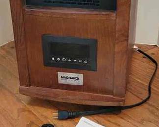 Magnavox Infared Heater On Wheels With Remote And Manual Powers On