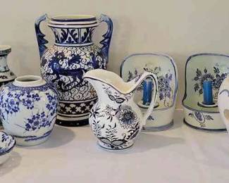 Blue And White Pottery 