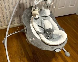  005 Ingenuity Inlighten Baby Swing USB Charged, Vibrates 