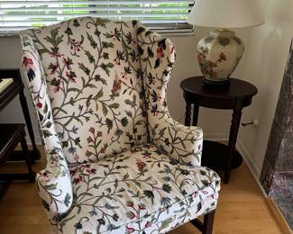Wing back chair