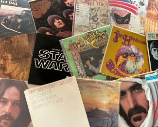 Over 100 LPs from the 60s and 70s