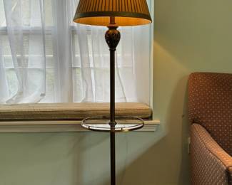 Lamp with table