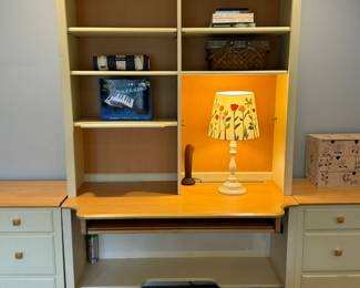 Ethan Allan bookcase desk