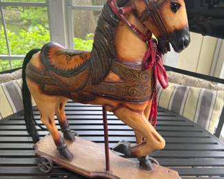 Decorative rocking horse