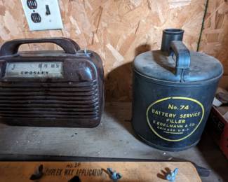 Crosley Radio, E. Edelmann & Co Battery Service Filler