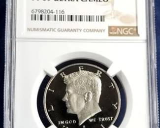 2011 S Clad NGC PF 69 Ultra Cameo Kennedy Half Dollar Coin