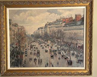 Gorgeous original artwork - Boulevard Montmartre
