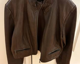 Studio leather jacket