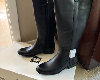 Anne Klein leather boots
