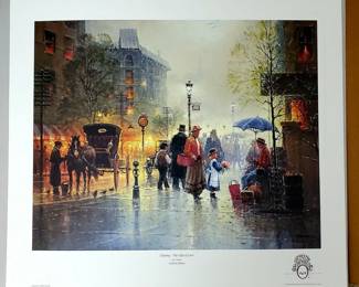 G Harvey collection of artist proof and let the graphs with the original signature