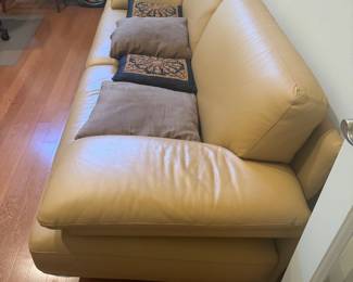 Natuzzi leather sofas