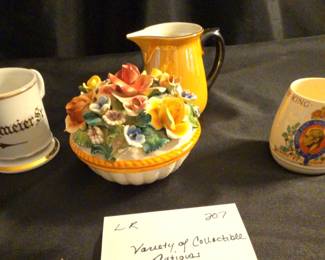 VARIETY OF COLLECTIBLE ANTIQUES