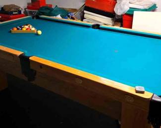 STANDARD SIZE POOL TABLE HAND CRAFTED LOCALLY