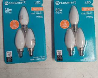 LED candelabra light bulbs