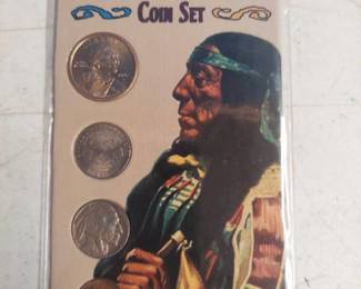 Native American coin set