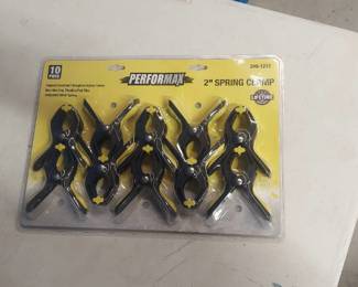 10 Piece 2in Spring Clamp Set