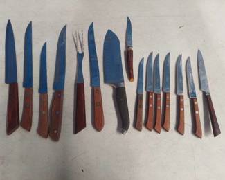 assorted kitchen cutlery