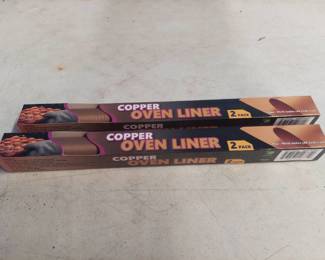 copper oven liners