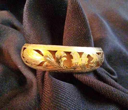  01 14k Gold Bracelet 