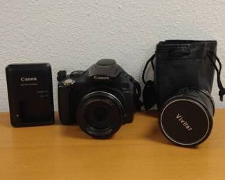 Canon SX 40 HS with Lenses 