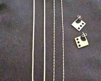 Sterling Silver 925 Necklaces Earrings 