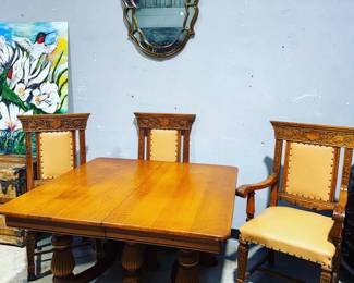 Vintage Table and Chairs Orlando Estate Auction