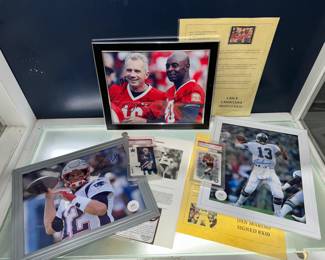 Peyton Manning, Joe Montana and J.Rice Signed and Certified Orlando Estate Auction