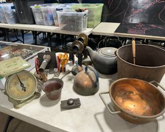 Vintage Items and Copper Pots Orlando 