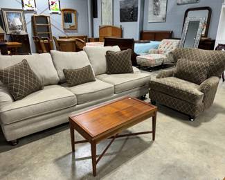 Sofa, Chair and Vintage Coffee Table Orlando Estate Auction