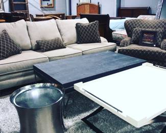 Sofa, Coffee Tables and Chair Orlando Estate Auction