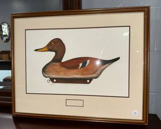 Signed Duck Artwork Orlando Estate Auction