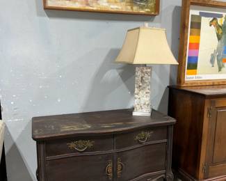 Artwork and Vintage Cabinet Orlando Estate Auction