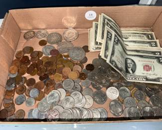 Currency, Silver Dollar and Half Dollars Orlando Estate Auction