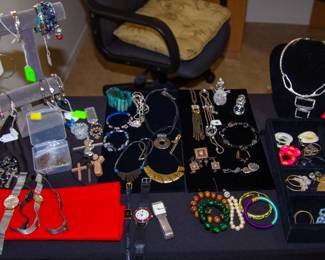 Assortment of beautiful jewelry