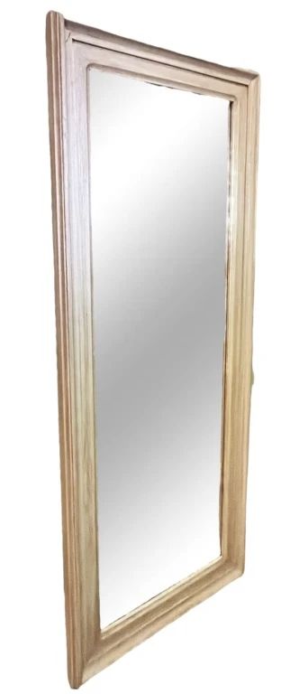 Blonde Finish Wall Mirror
