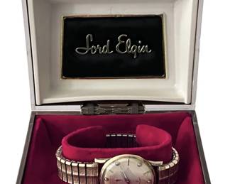 Lord Elgin 232 Jewel Watch in Case