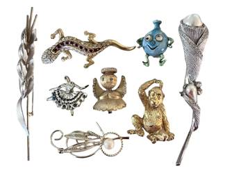 Vintage Pins Brooches