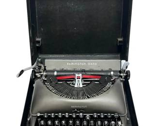 Vintage Remington Rand Manual Typewriter
