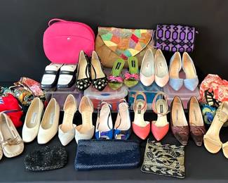 Shoes, Clutches, Scarves