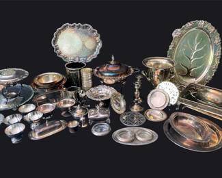 Silver Plated by Gorham, Sheffield, Etc