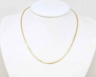 #712 • 14K Gold Chain Necklace, 6.32g
