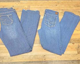 #1840 • (2) Women's Ariat & BKE Denim Jeans
