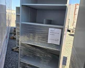 #2806 • Metal Shelf Cabinet
