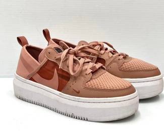 #1866 • Nike Court Vision Alta TXT Rust Pink Shoes
