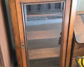 #7748 • Wooden Display Cabinet
