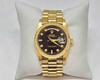 #1118 • Not-Authenticated!!! Rolex Oyster Perpetual Day-Date Watch
