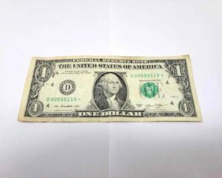 #1507 • 2013 $1 U.S. Star Note
