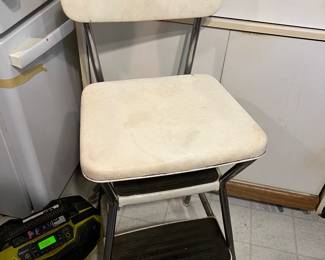 vintage high chair/step stool