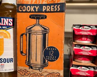 Vintage Cooky Press Mirro