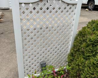 resin yard fence